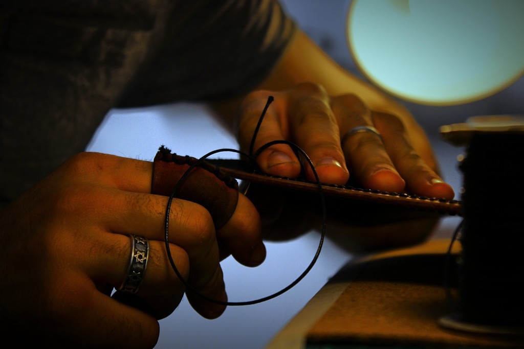 genuineleather.-made by hand, for a lifetime